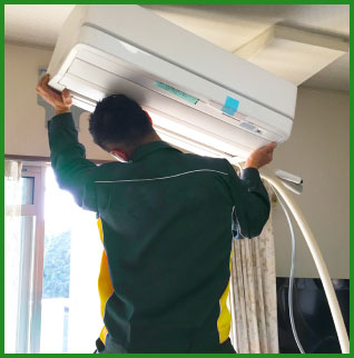 家庭用エアコン工事